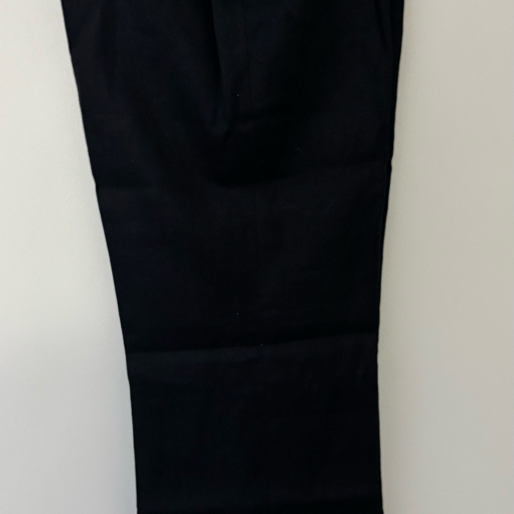 Lauren Ralph Lauren Linen Pants Womens Size 4 Straight Leg Lined Black